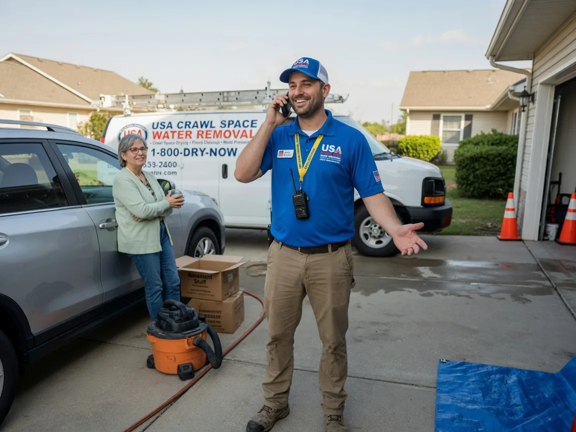Crawl Space Water Removal Vassar, MI FAQs